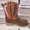 ZJ0180004XZ Two tone girls' boots