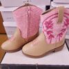 ZJ0180004XZ Two tone girls' boots