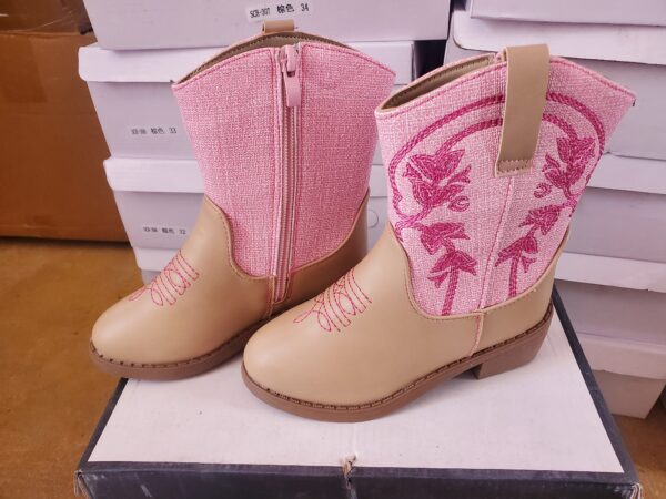 ZJ0180004XZ Two tone girls' boots