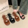 JF0150026LX Two tone women's sandals