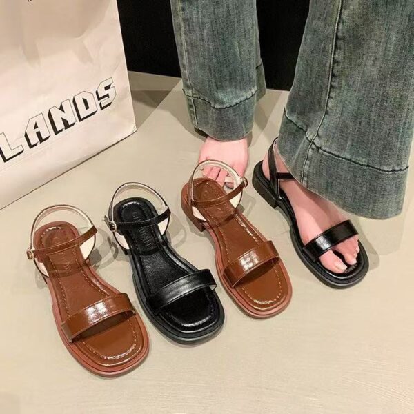JF0150026LX Two tone women's sandals
