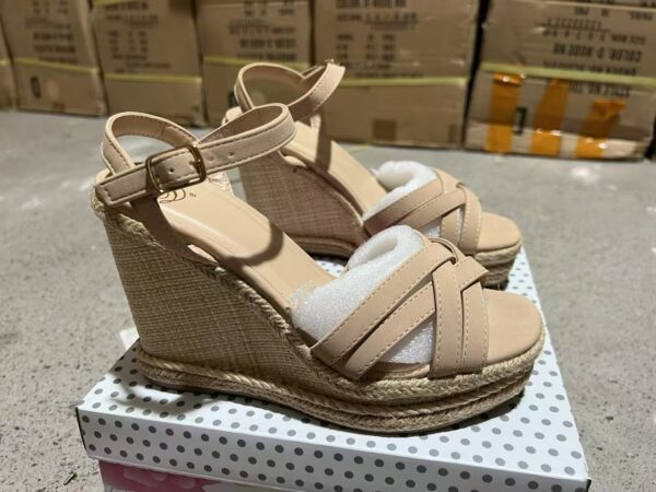 ZJ0160018GG Two tone wedge sandals