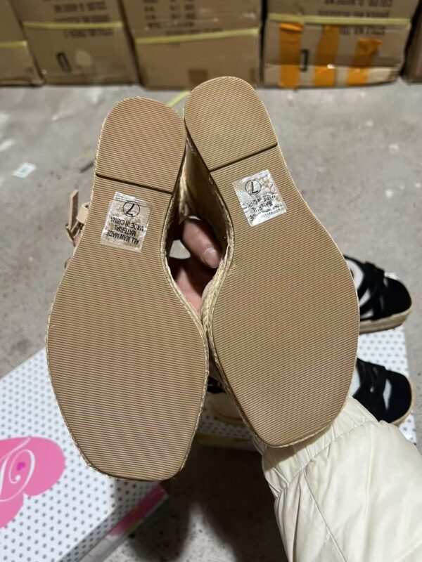 ZJ0160018GG Two tone wedge sandals