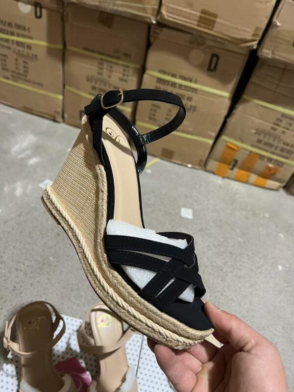 ZJ0160018GG Two tone wedge sandals