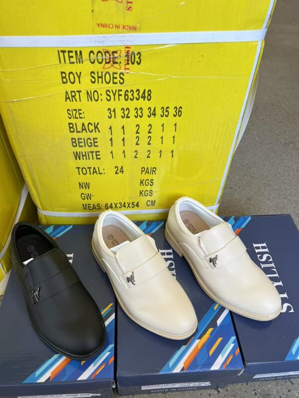 ZJ0160034ET Children's leather shoes