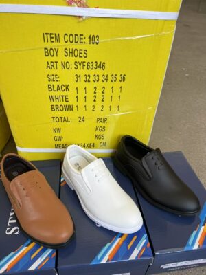 ZJ0160034ET Children's leather shoes
