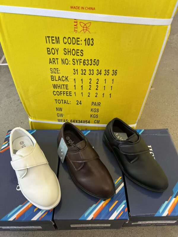 ZJ0160034ET Children's leather shoes