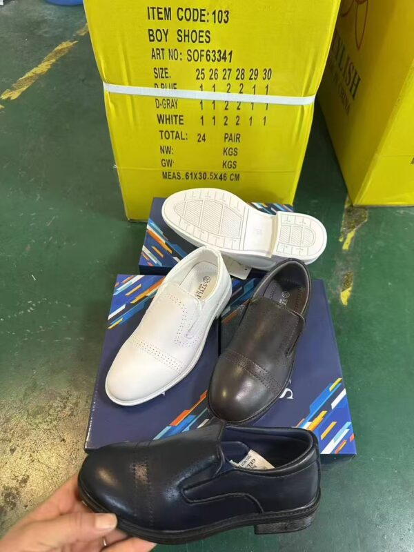 ZJ0160034ET Children's leather shoes