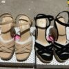 ZJ0160045GG Two tone wedge heel women's sandals