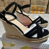 ZJ0160045GG Two tone wedge heel women's sandals
