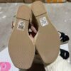 ZJ0160045GG Two tone wedge heel women's sandals