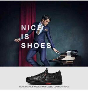 JF0150036PX Men's Business Leather Shoes